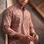 Multicolor color linen fabric smart and casual short kurta for men's