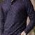 Black color linen fabric smart and casual short kurta for men's