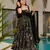 Black color trendy and stylish gown for ethnic girlie looks