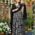 Black color trendy and stylish gown for ethnic girlie looks