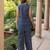 Nevy blue color beautiful girlie top bottom set for stylish party looks