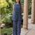 Nevy blue color beautiful girlie top bottom set for stylish party looks