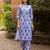 Sky blue color beautiful girlie top bottom set for stylish party looks