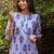 Sky blue color beautiful girlie top bottom set for stylish party looks