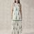 Off white color beautiful girlie top bottom set for stylish party looks