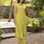 Mustard color cotton blended designer trendy top bottom set for trendy girls