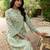 Pista color cotton blended designer trendy top bottom set for trendy girls