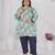 Blue color beautiful plus size kurta for casual looks