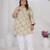 Grey color beautiful plus size kurta for casual looks