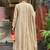 Beige color stylish trendy looking designer kurta set for stylish looks