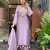Lavender color stylish trendy looking designer kurta set for stylish looks