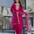 Pink color stylish trendy looking designer kurta set for stylish looks