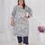Multy color designer printed smart look plus size kurti