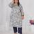 Multy color designer printed smart look plus size kurti