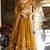 Yellow Embroidered Silk Lehenga Choli with Heavy Golden Threadwork & Dupatta | Bridal & Wedding Wear