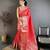 Red banarasi silk  delicate patterns kanjivaram sarees