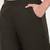 olive cotton trousers with side pocket cut