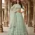 Sea Green Embroidered Lehenga