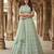 Sea Green Embroidered Lehenga