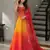 multicolour organza Corset Lehenga