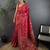 Rani pink pashmina silk meenakari weaving madhubani design kashmiri saree