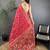 Rani pink pashmina silk meenakari weaving madhubani design kashmiri saree