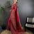Rani pink pashmina silk meenakari weaving madhubani design kashmiri saree