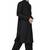 Designer men's black color pathani style kurta pajama set
