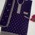 Purple georgette semi stitched wedding suits