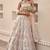 Wedding Wear Cream Lehenga with Sequins & Thread Embroidery Work
