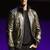 Stylish black color lambskin bomber leather jacket classic look
