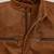 Stylish brown premium leather jacket classic heritage look