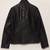 Men's classic motorcycle  black color jacket pure lambskin  biker jacket