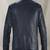 black lambskin leather biker jacket  slim fit moto style zipper jacket zip pocket