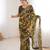 Women printed chiffon georgette partywear saree