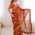 Women printed chiffon georgette partywear saree
