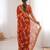 Women printed chiffon georgette partywear saree