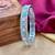 Mint pink ad stone bangles