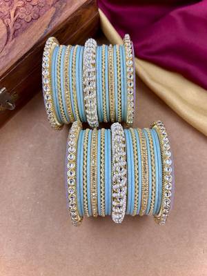 Ethnic pearl kundan set 2