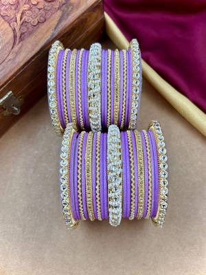 Ethnic pearl kundan set 1