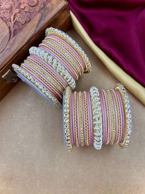 Ethnic pearl kundan set 2