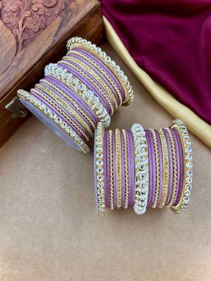 Ethnic pearl kundan set 2