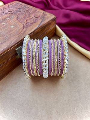 Ethnic pearl kundan set 3