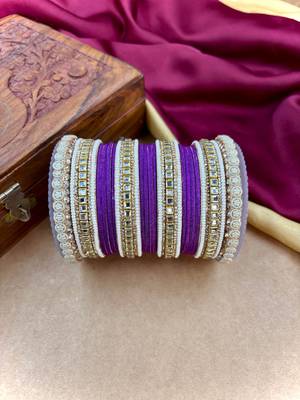 Traditional kundan bangles 2
