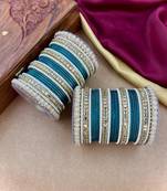Traditional kundan bangles