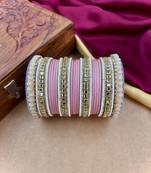 Traditional kundan bangles