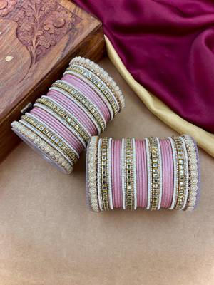Traditional kundan bangles 3