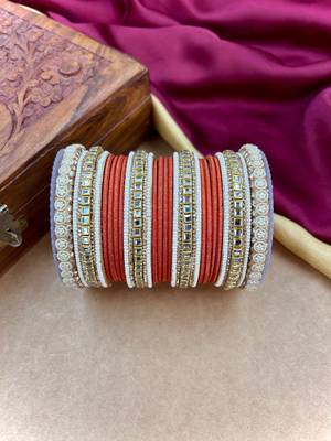Traditional kundan bangles 4