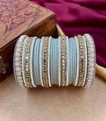Traditional kundan bangles