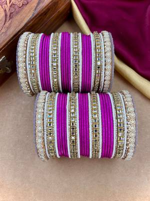 Traditional kundan bangles 2